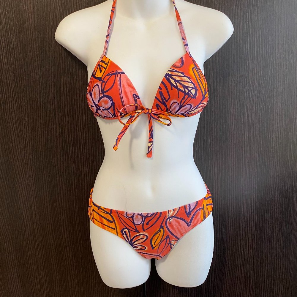 Aerie Two Piece Orange Bikini